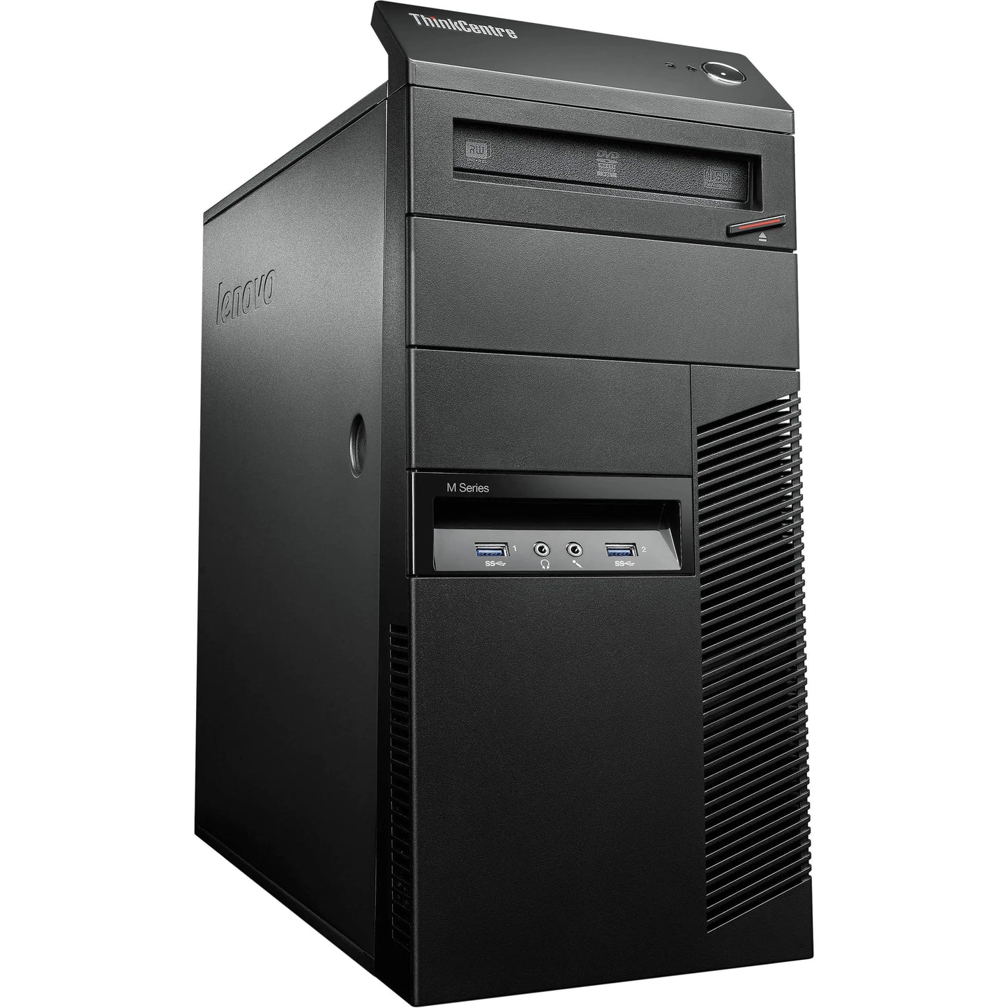 PC de Escritorio Lenovo ThinkCentre M93P MT con Intel Core i5-4570 3.2GHz, 8GB de RAM DDR3, SSD de 256GB, Win-10 Pro x64 (Renovado)