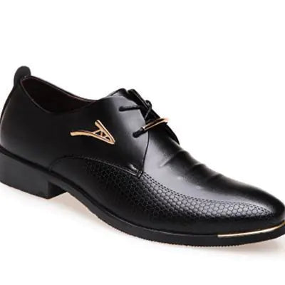 Zapatos de Cuero Formales de Negocios Oxford