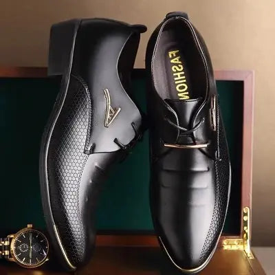 Zapatos de Cuero Formales de Negocios Oxford