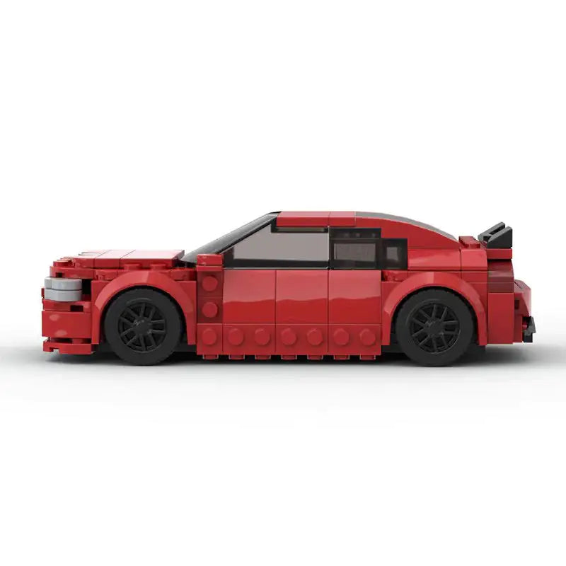 Dodge Charger de Lego para coleccionar, decorativo
