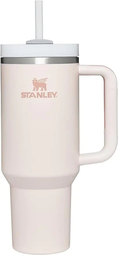 Stanley Quencher H2.0 FlowState Vaso Térmico de Acero Inoxidable con Aislamiento al Vacío con Tapa y Pajilla para Agua, Té Helado o Café