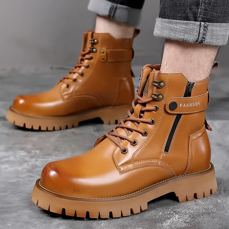 Botas Martin Altas de Suela Gruesa para Hombre