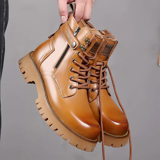 Botas Martin Altas de Suela Gruesa para Hombre