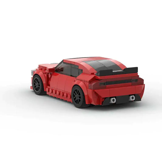 Dodge Charger de Lego para coleccionar, decorativo