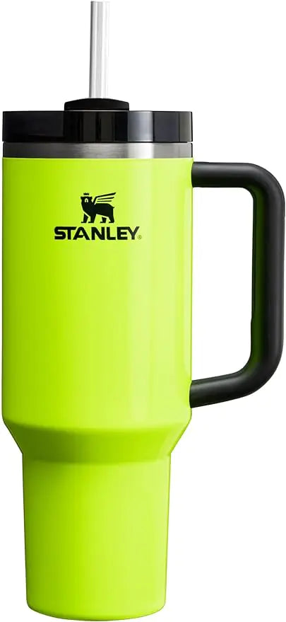 Stanley Quencher H2.0 FlowState Vaso Térmico de Acero Inoxidable con Aislamiento al Vacío con Tapa y Pajilla para Agua, Té Helado o Café