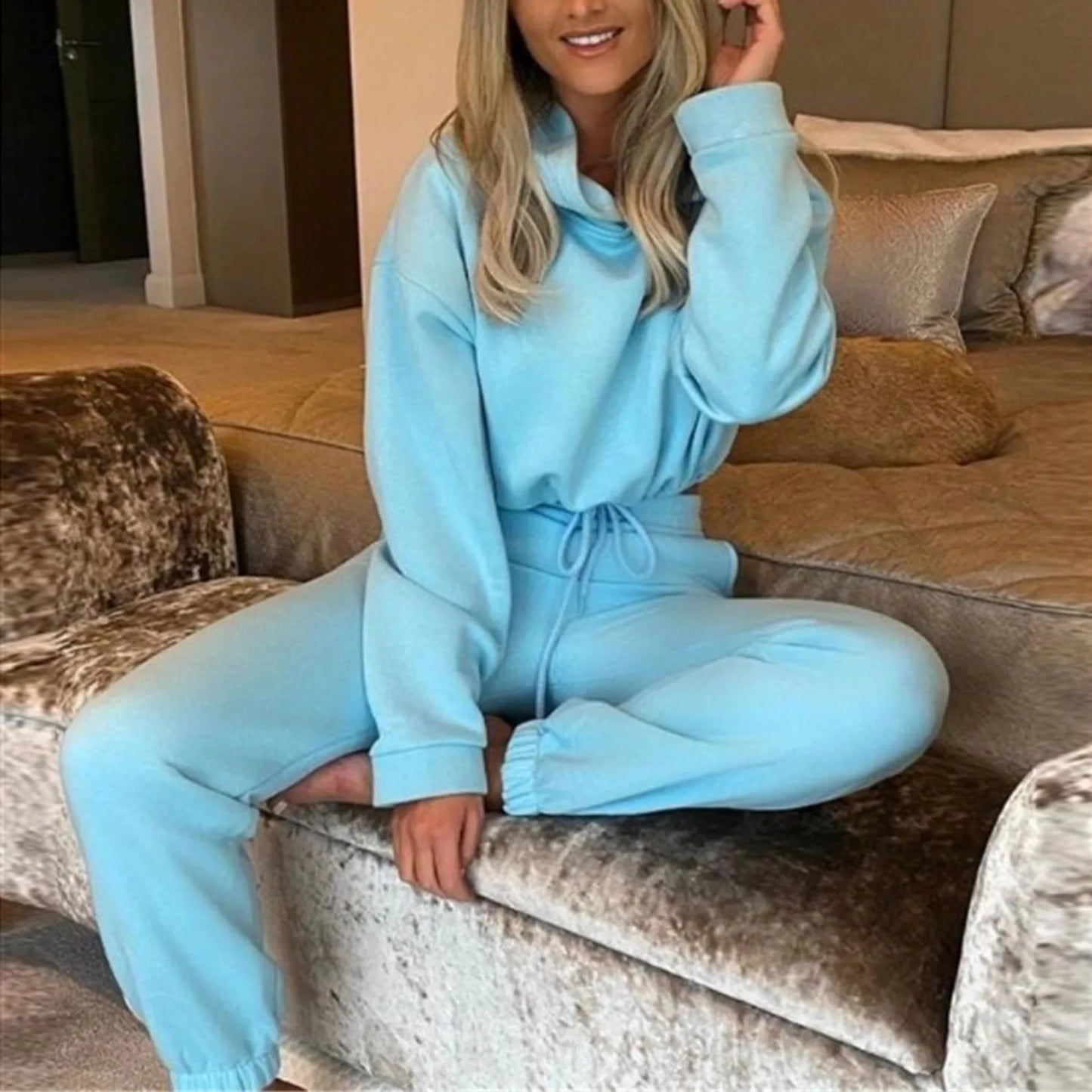 Conjunto de Dos Piezas para Invierno para Mujer