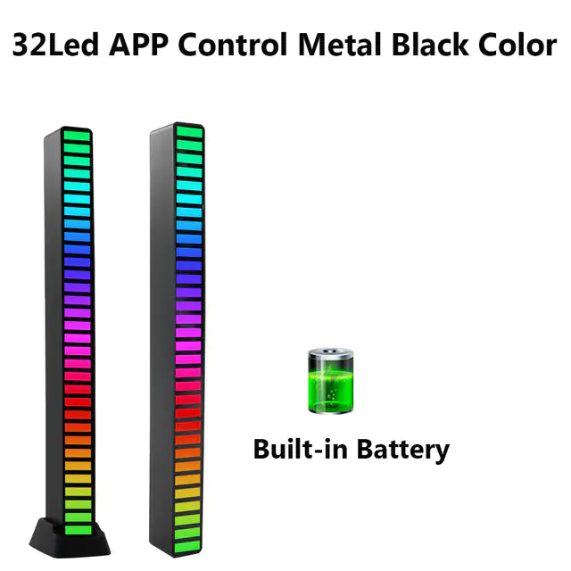 Barra de Luz Sonora RGB Creativa LED