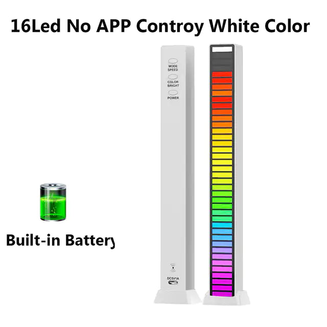 Barra de Luz Sonora RGB Creativa LED