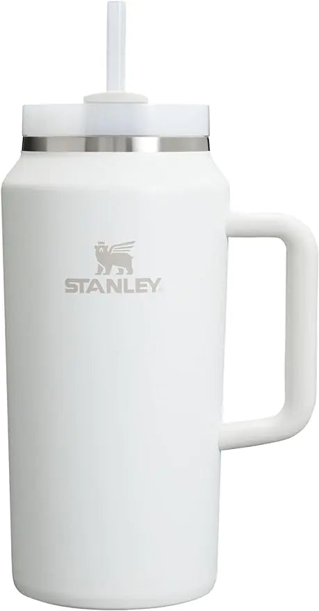 Stanley Quencher H2.0 FlowState Vaso Térmico de Acero Inoxidable con Aislamiento al Vacío con Tapa y Pajilla para Agua, Té Helado o Café