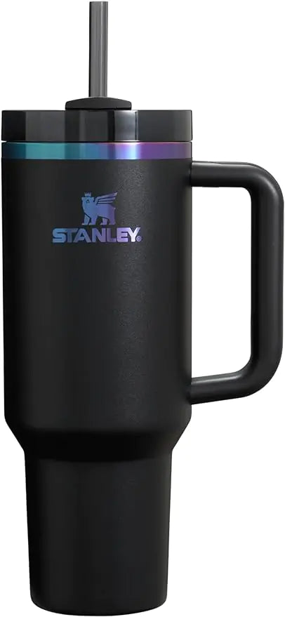 Stanley Quencher H2.0 FlowState Vaso Térmico de Acero Inoxidable con Aislamiento al Vacío con Tapa y Pajilla para Agua, Té Helado o Café