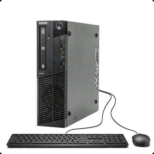 Lenovo ThinkCentre M82 de Forma Compacta PC de Escritorio Intel Core i5-3570 3.4GHz 8GB de RAM DDR3 256GB SSD Win-10 Pro x64 (Renovado)
