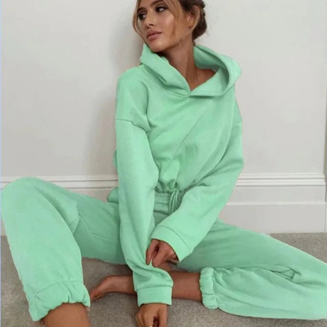 Conjunto de Dos Piezas para Invierno para Mujer