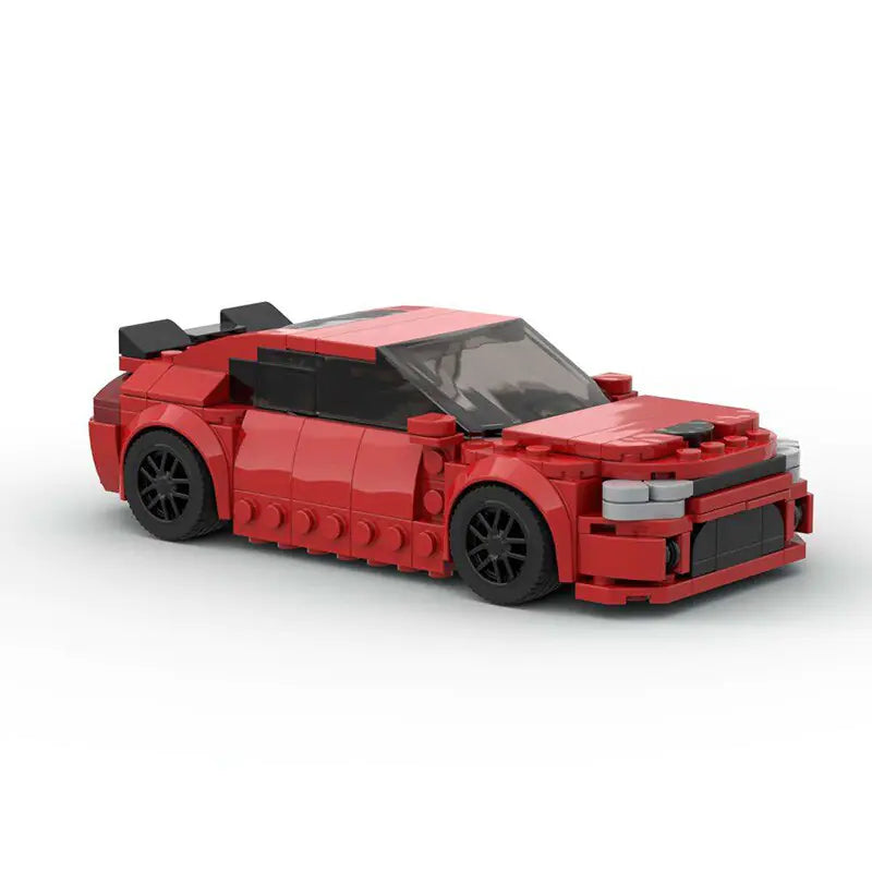Dodge Charger de Lego para coleccionar, decorativo