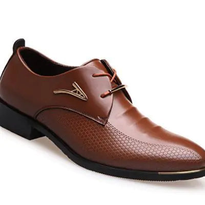Zapatos de Cuero Formales de Negocios Oxford