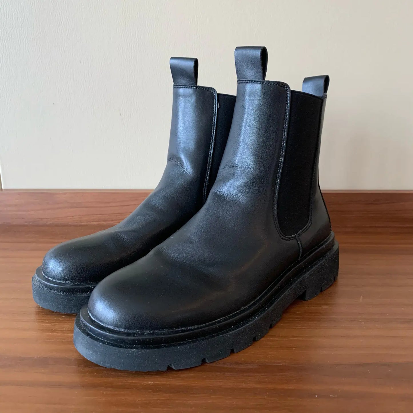 Botas Martin de Caña Alta con Suela Gruesa para Hombres para Cualquier Look