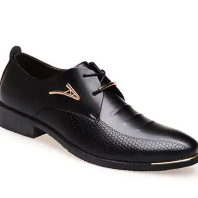 Zapatos de Cuero Formales de Negocios Oxford