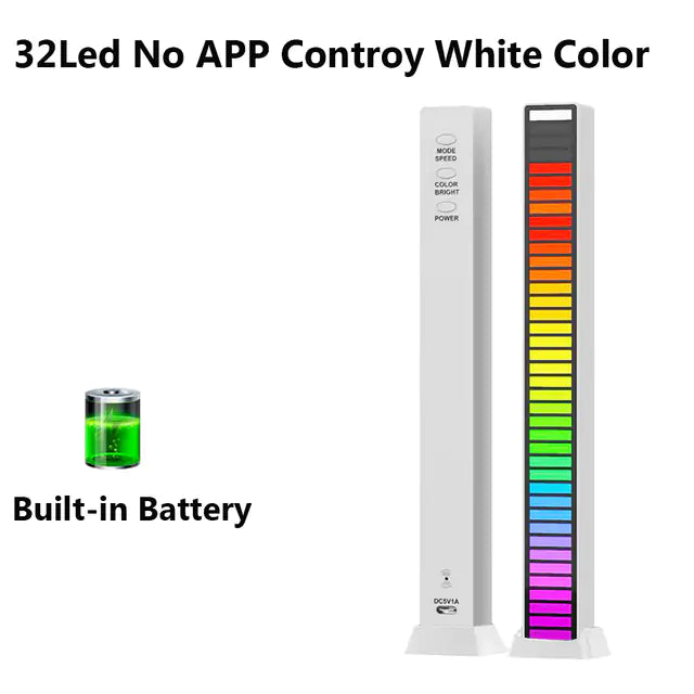 Barra de Luz Sonora RGB Creativa LED