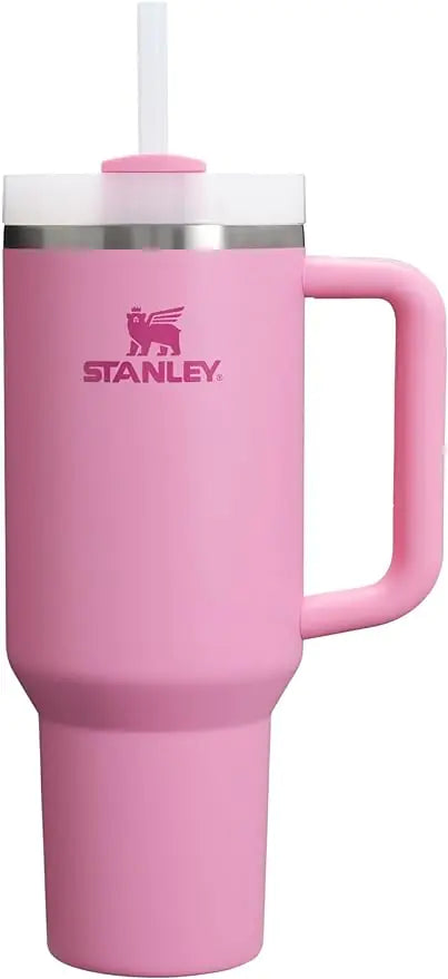 Stanley Quencher H2.0 FlowState Vaso Térmico de Acero Inoxidable con Aislamiento al Vacío con Tapa y Pajilla para Agua, Té Helado o Café