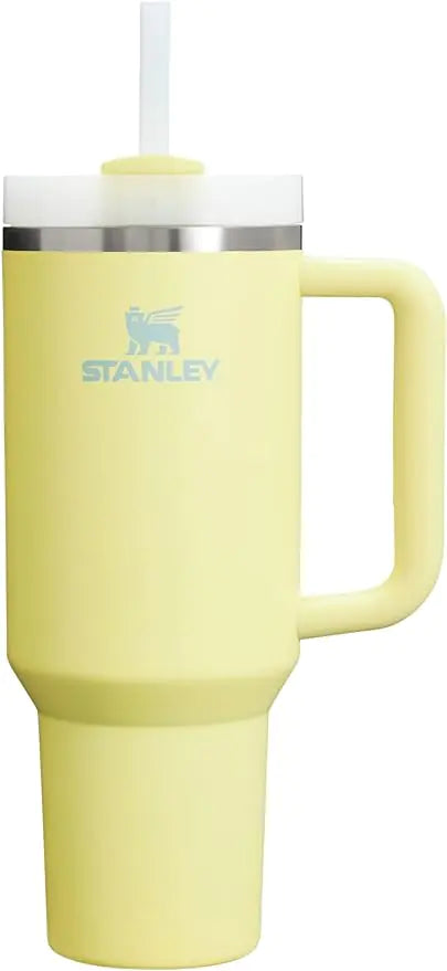 Stanley Quencher H2.0 FlowState Vaso Térmico de Acero Inoxidable con Aislamiento al Vacío con Tapa y Pajilla para Agua, Té Helado o Café